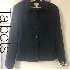 Talbot Light Weight Jacket / Blazer Size 12 Navy Blue